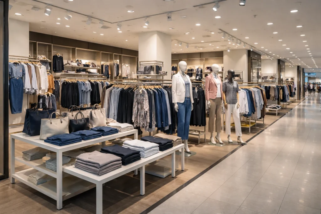 negozio abbigliamento franchising